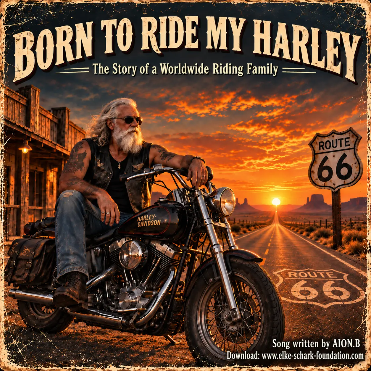 Born to ride my Harley